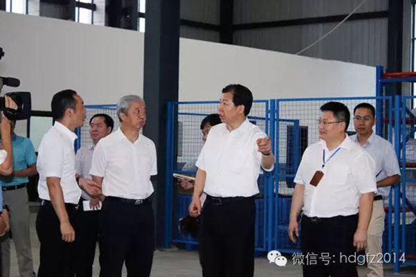 助力株洲新材料產(chǎn)業(yè)發(fā)展，省、市領(lǐng)導(dǎo)蒞臨宏大指導(dǎo)